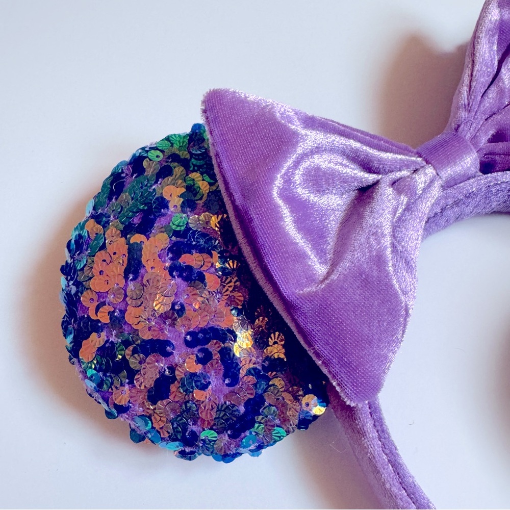 Disney Parks Minnie Ears Purple Bundle - Picture 3 of 4